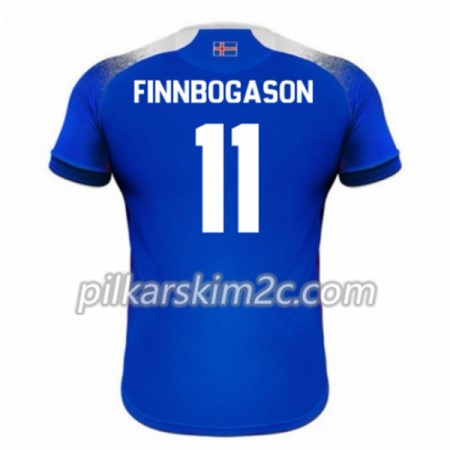 Koszulka Islandia Finnbogason 11 Główna Mistrzostwa Świata 2018 - Koszulki Piłkarskie